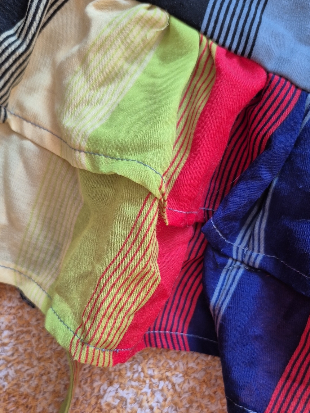 ASOS Multicolor Striped Ruffle Hem Tank Top - Picture 3 of 6